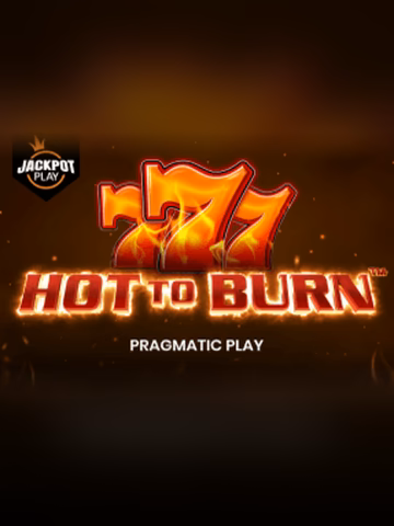 Le triple 7 en flammes de la machine à sous Hot to Burn
